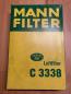 Preview: MANN-Filter C3338 Luftfilter Ford Fiesta MK2 XR2, Escort XR3