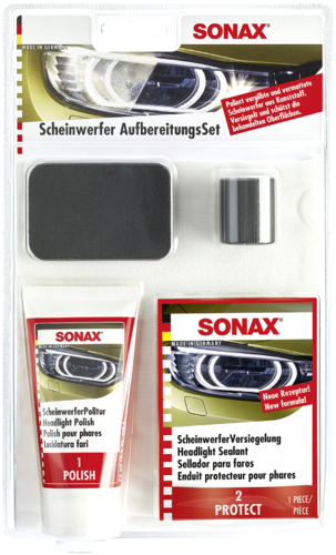 Sonax Scheinwerfer Aufbereitungsset