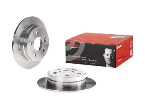 BREMBO Bremsscheibensatz HA Mercedes-Benz W201 / W124 / C124 / S124 (Satz besteht aus beiden Bremsscheiben)