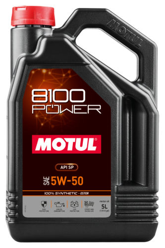 MOTUL 8100 POWER 5W-50 Motoröl 5 Liter