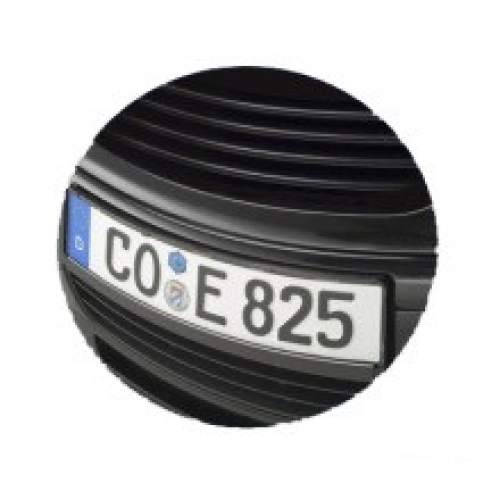 Kennzeichenhalter schwarz