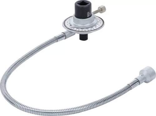 BGS 3170 Drehwinkel-Messgerät mit Magnetarm | Antrieb Innenvierkant 12,5 mm (1/2")