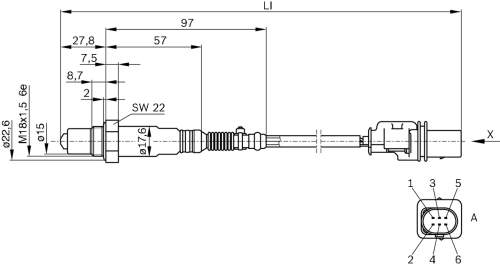 BOSCH LSU-4.9 Breitbandlambdasonde