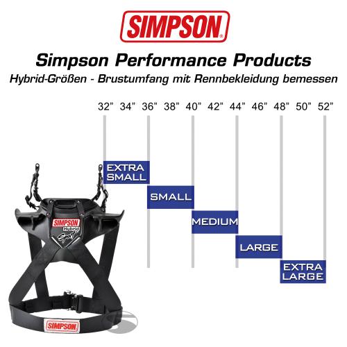 SImpson Hybrid System Sport mit Quick Release Gr. M