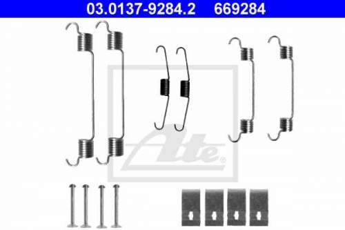 Trommelbremsbacken-EInbausatz HONDA Jazz 03.2002-12.2003