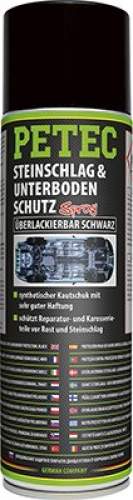 PETEC Steinschlag & Unterbodenschutz schwarz überlackierbar 500ml