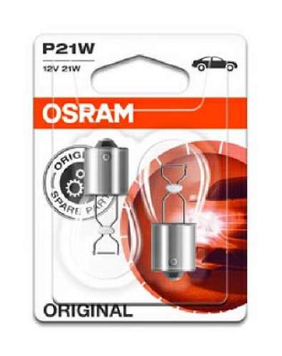 P21W OSRAM  12V 21W Doppelpack