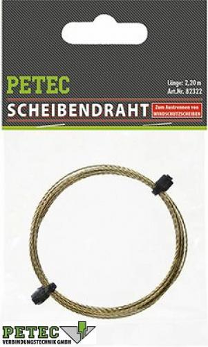 PETEC Scheibendraht 2,2m