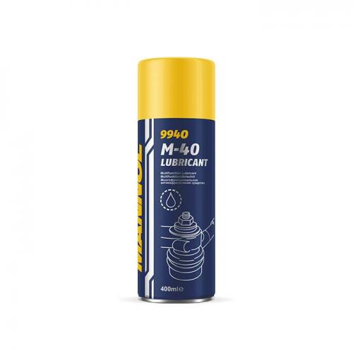 MANNOL M-40 Lubricant Multifunktionsspray / Schmiermittel /  Rostlöser / Kontaktspray 400ml Dose