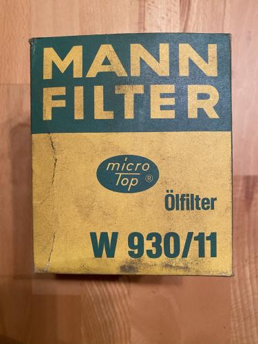 MANN-FIlter W930/11 Ölfilter Ford Granada, Scorpio, Sierra Diesel