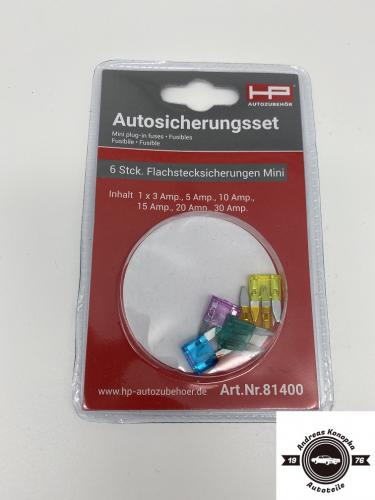 Flachstecksicherung Mini Set 6-tlg.