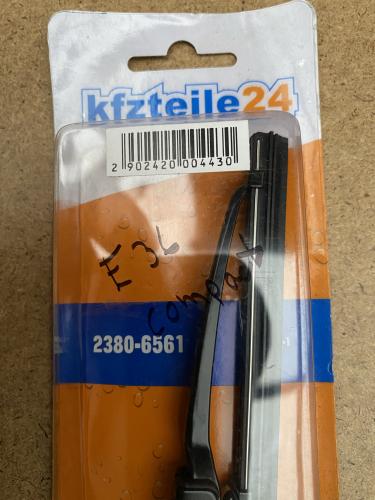 Kfzteile24 Scheibenwischer 2380-6561 BMW Compact
