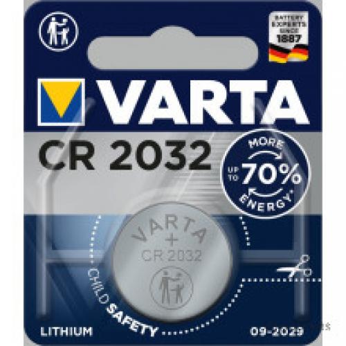 VARTA CR2032 Batterrie  für Autoschlüssel etc.