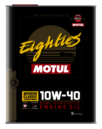 MOTUL Eighties 10W-40 Motoröl 2 Liter Metalldose
