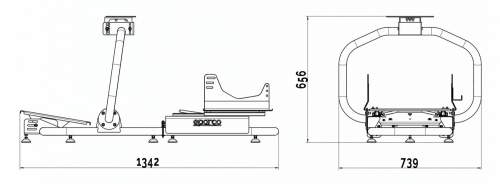 SPARCO Sim Rig Evolve Circuit QRT