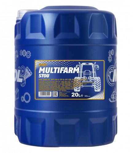 MANNOL Multifarm STOU 10W-30 API CG-4/CF-4/CF/CE/CD/SF 20 Liter