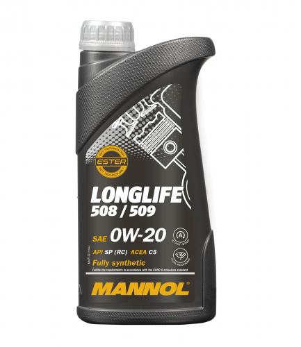 Mannol 7722 Longlife 508/509 1 Liter ( VW 508.00 / 509.00; MB 229.71,..)