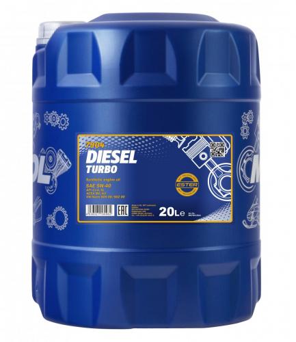 Mannol Diesel Turbo 5W-40 20 Liter