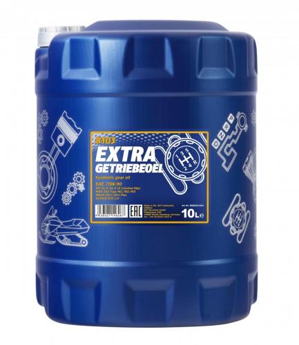 MANNOL EXTRA Getriebeöl 75W-90 GL5 10 Liter