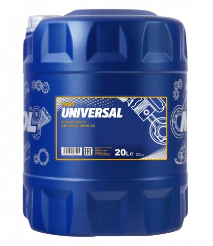 MANNOL Motoröl Universal 15W-40 (API SG/CD Öl) 20 Liter