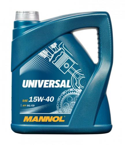 MANNOL Motoröl Universal 15W-40 (API SG/CD Öl) 4 Liter