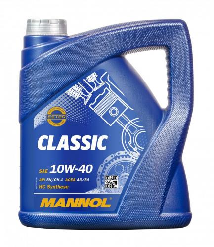 MANNOL CLASSIC 10W-40 VW; Mercedes; Renault,.. 4 Liter