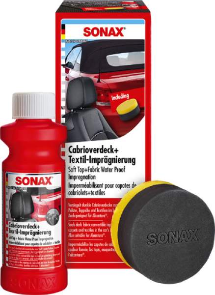 SONAX Cabrioverdeck + Textil-Imprägnierung 250ml