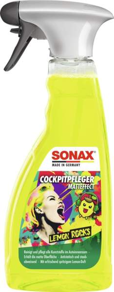 SONAX CockpitPfleger Matteffect Lemon Rocks 500ml