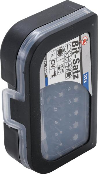 BGS 20820 Bit-Satz | Antrieb Außensechskant 6,3 mm (1/4") | 31-tlg.