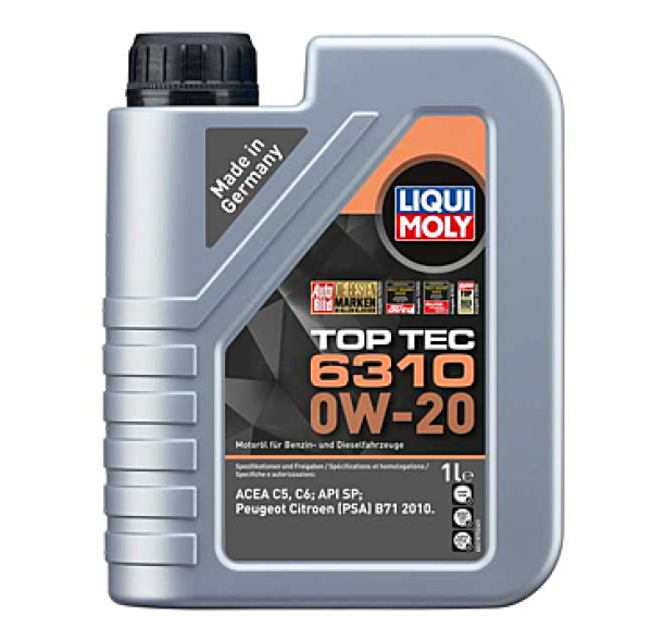 LIQUI MOLY TOP TEC 6310 0W-20 1 Liter