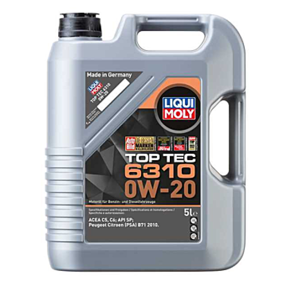 LIQUI MOLY TOP TEC 6310 0W-20 5 Liter