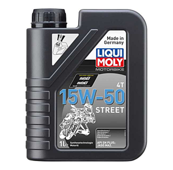LIQUI MOLY Motorbike 4T 15W-50 Street 1 Liter