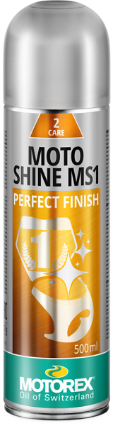 Motorex Moto Shine MS 1 Glanzschutzspray 500ml , Pflegespray, Protect & Shine