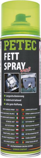 PETEC Fettspray weiß 500ml Dose