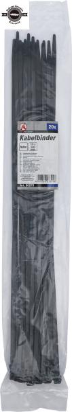 BGS 80879 Kabelbinder schwarz 7,6x500mm Inh. 10 Stk.