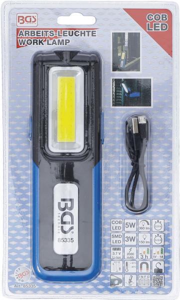 BGS 85335 COB-LED Arbeits-Leuchte | klappbar