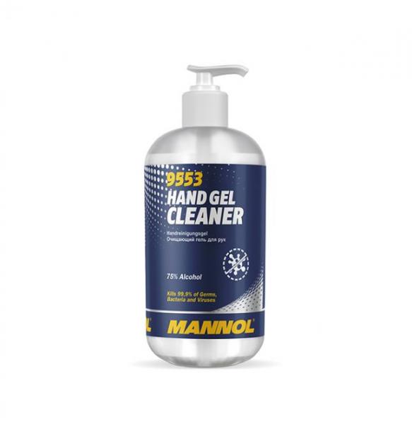 MANNOL 9553 Hand Gel Cleaner 280ml gegen Bakterien, Keime und Viren