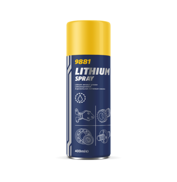 MANNOL Lithium Spray 400ml Dose