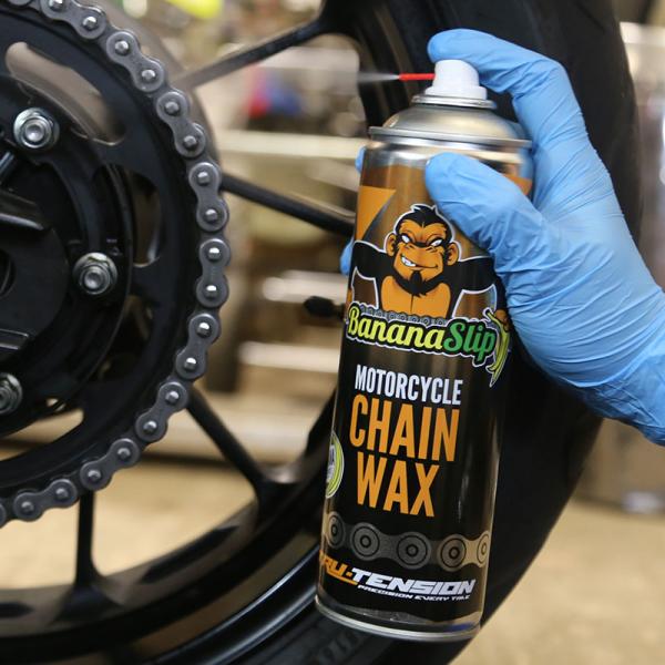 Kettenspray BananaSlip Chain Wax (PTFE-Kettenfett mit Bananen Duft) 500ml Ds.