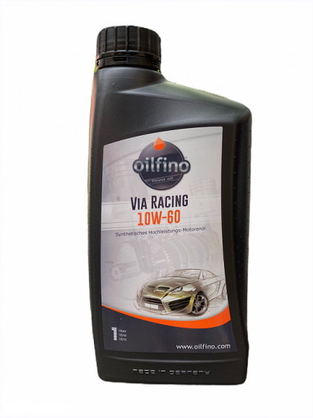 Oilfino Via Racing 10W-60 1 Liter -auslaufend! Restbestand beachten!