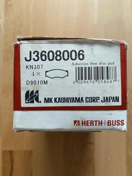 HERTH+BUSS Bremsbelagsatz Suzuki Vitara