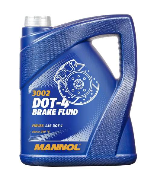 MANNOL Brake Fluid DOT 4 5 Liter