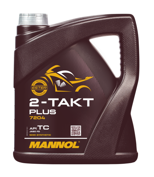 Mannol 7204 2-Takt Plus Öl 4 Liter