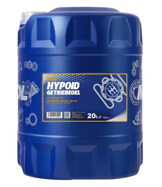 MANNOL Hypoid 80W-90 GL-5 LS Getriebeöl (20 Liter)