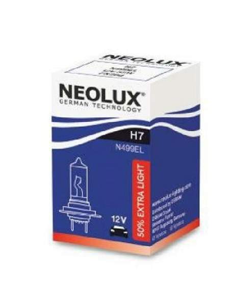 NEOLUX H7  50% Extra Leuchtmittel Einzelkarton