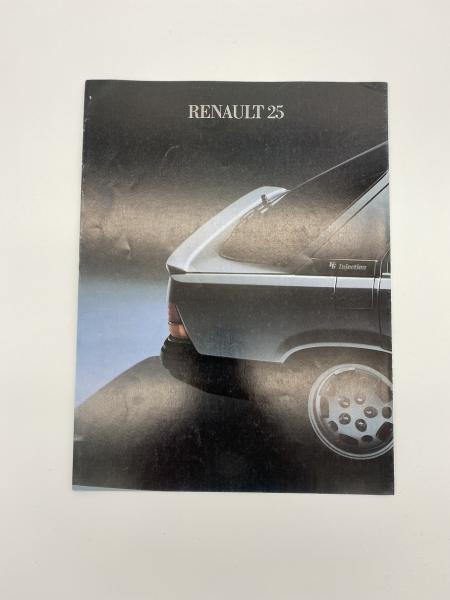 RENAULT 25 Prospekt