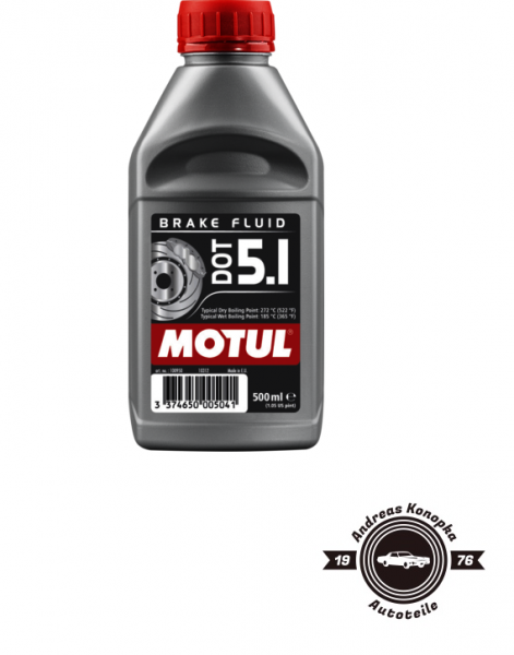 MOTUL Bremsflüssigkeit DOT 5.1 Inhalt: 0,5 Liter