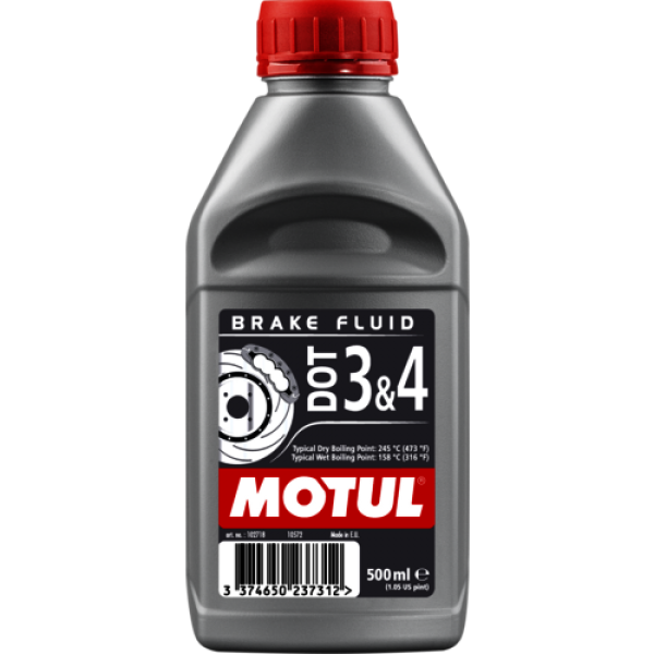 MOTUL Bremsflüssigkeit DOT 3 & 4 : 0,5 Liter