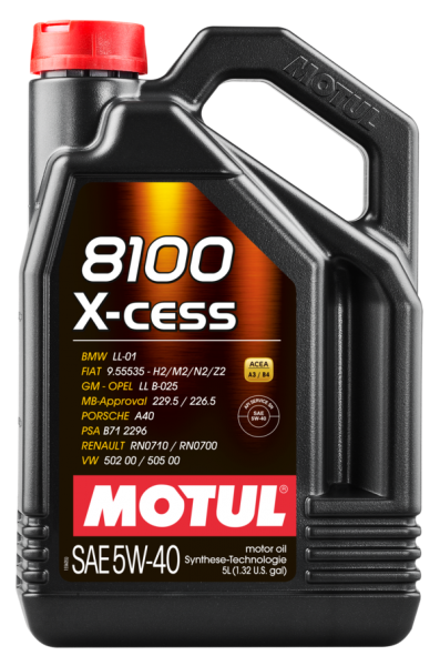 MOTUL X-cess 5W-40 5 Liter