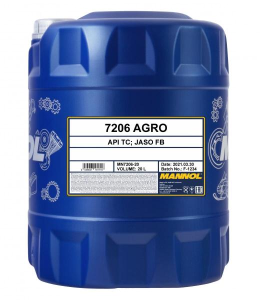 MANNOL AGRO 2-Takt API TC / JASO FB 1 Liter